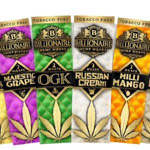 Billionaire Hemp Wraps 2pk