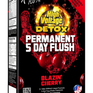 High Voltage Permanent 5 Day Flush Detox Combo